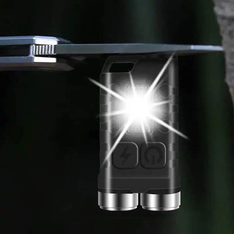 MLNshops Small LED Flashlight with USB Charging