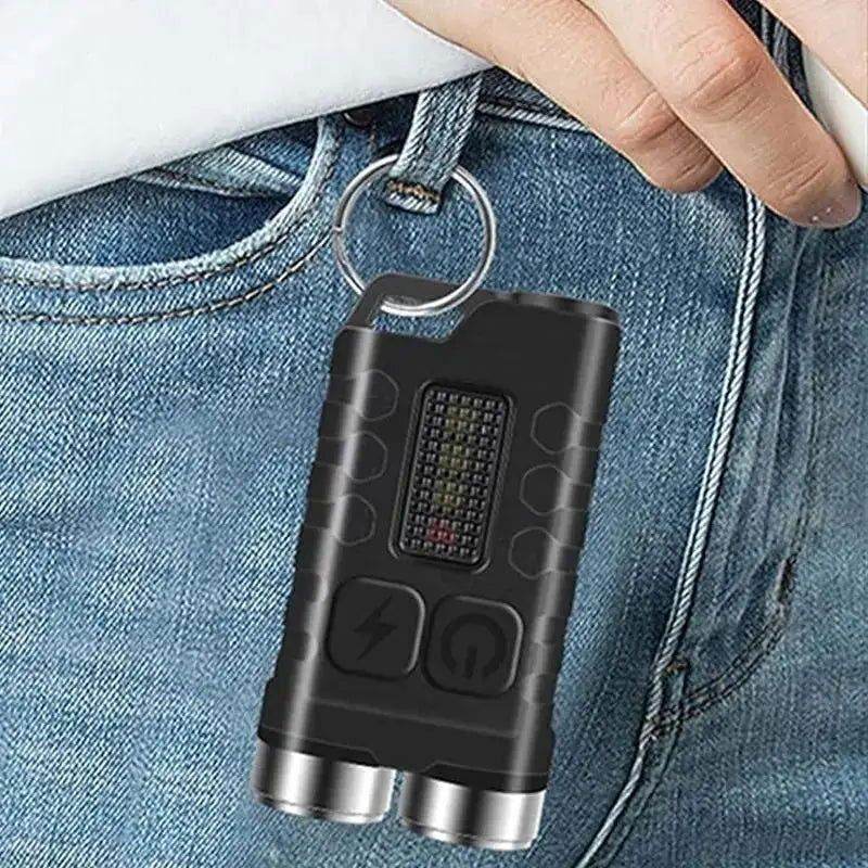 MLNshops Small LED Flashlight with USB Charging
