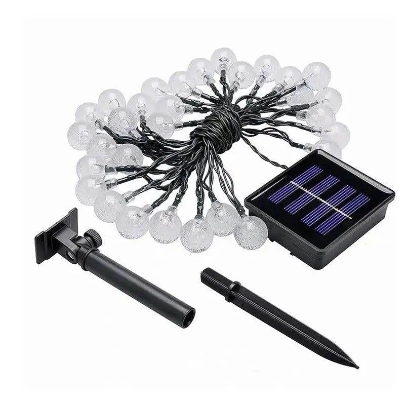 MLNshops Solar Powered Globe String Lights for Outdoors