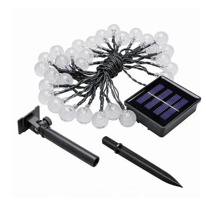 MLNshops Solar Powered Globe String Lights for Outdoors