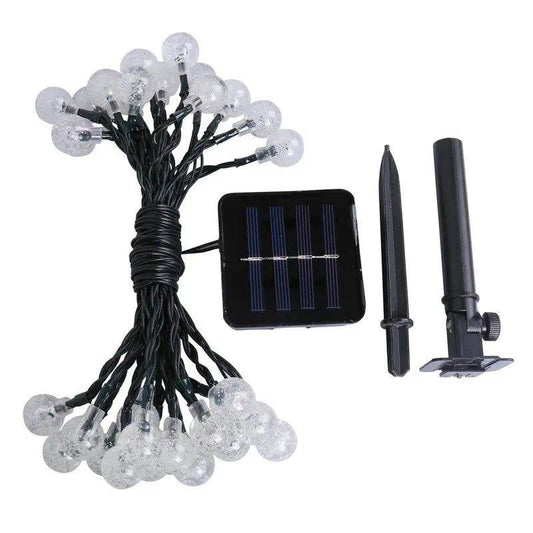 MLNshops Solar Powered Globe String Lights for Outdoors