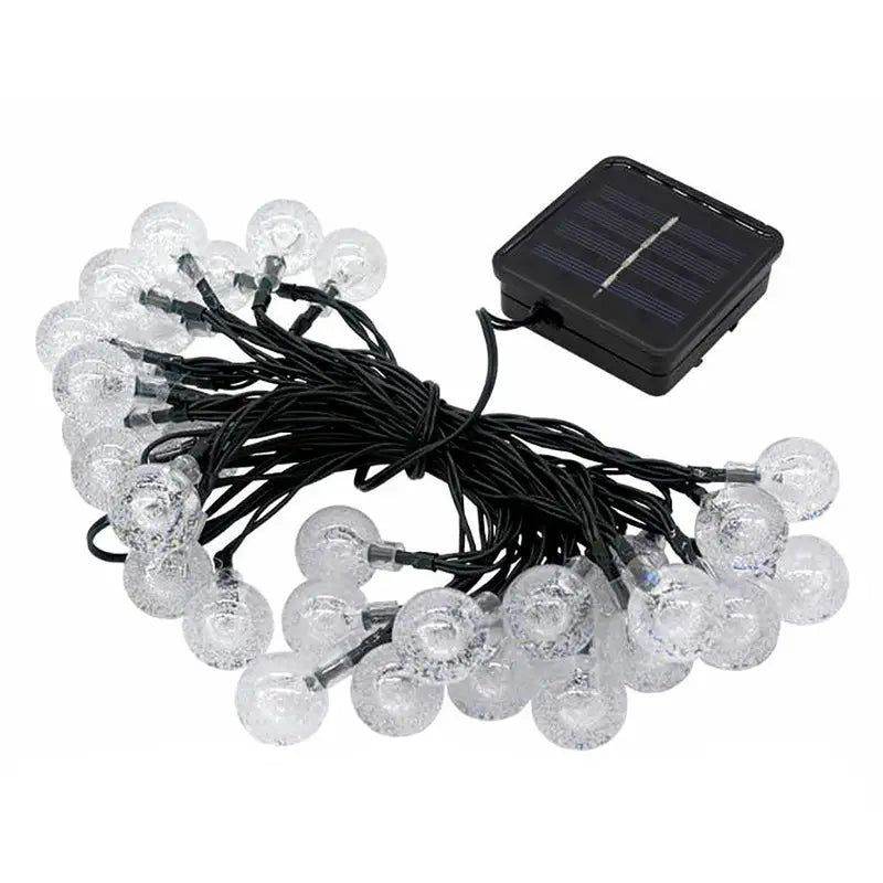 MLNshops Solar Powered Globe String Lights for Outdoors
