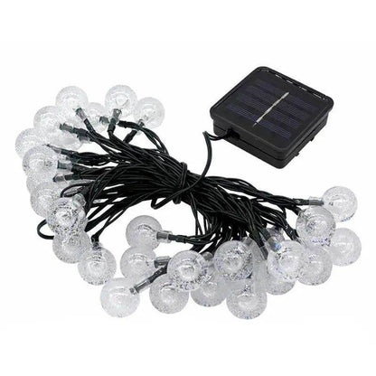 MLNshops Solar Powered Globe String Lights for Outdoors