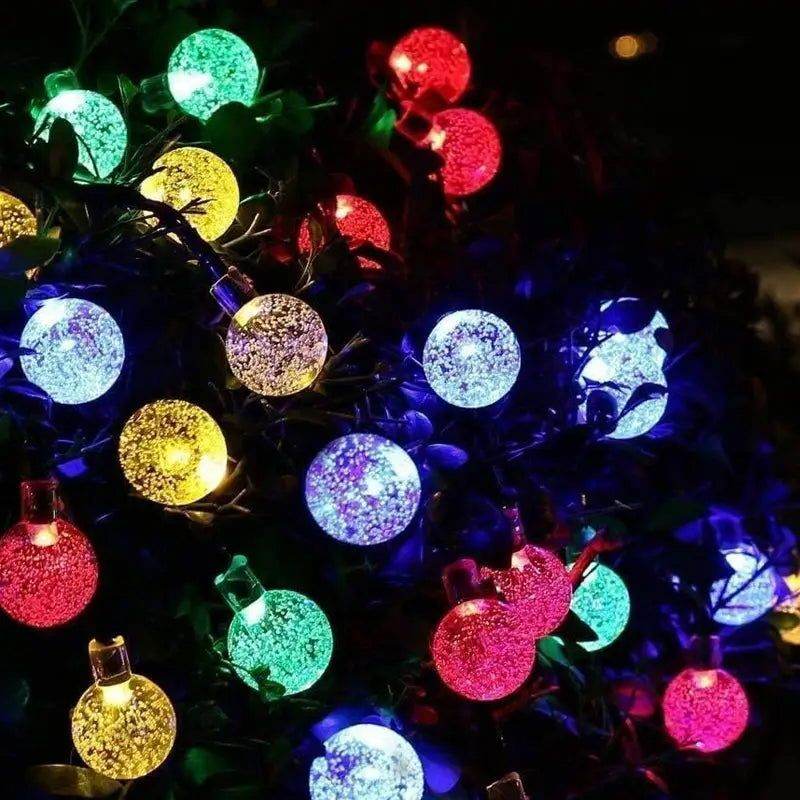 MLNshops Solar Powered Globe String Lights for Outdoors