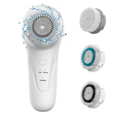 MLNshops Sonic Facial Cleansing Brush with 3 Brush Heads Default Title