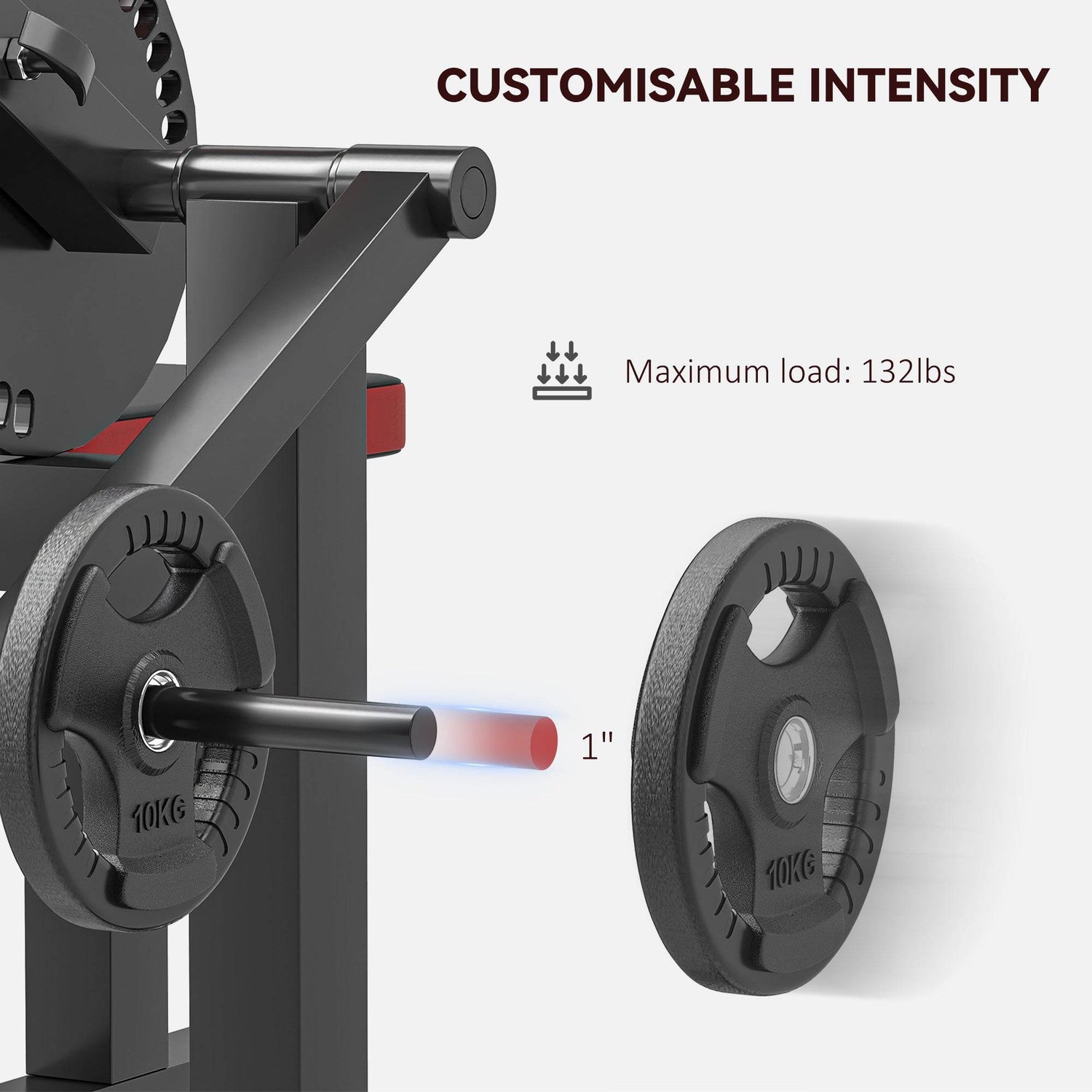 MLNshops Adjustable Bicep Curl Machine Preacher Bench