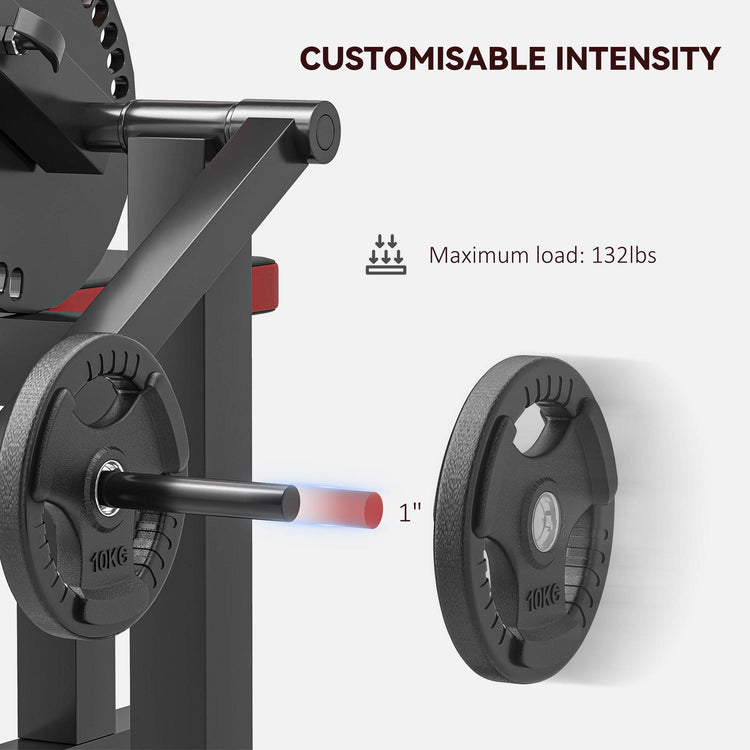 MLNshops Adjustable Bicep Curl Machine Preacher Bench