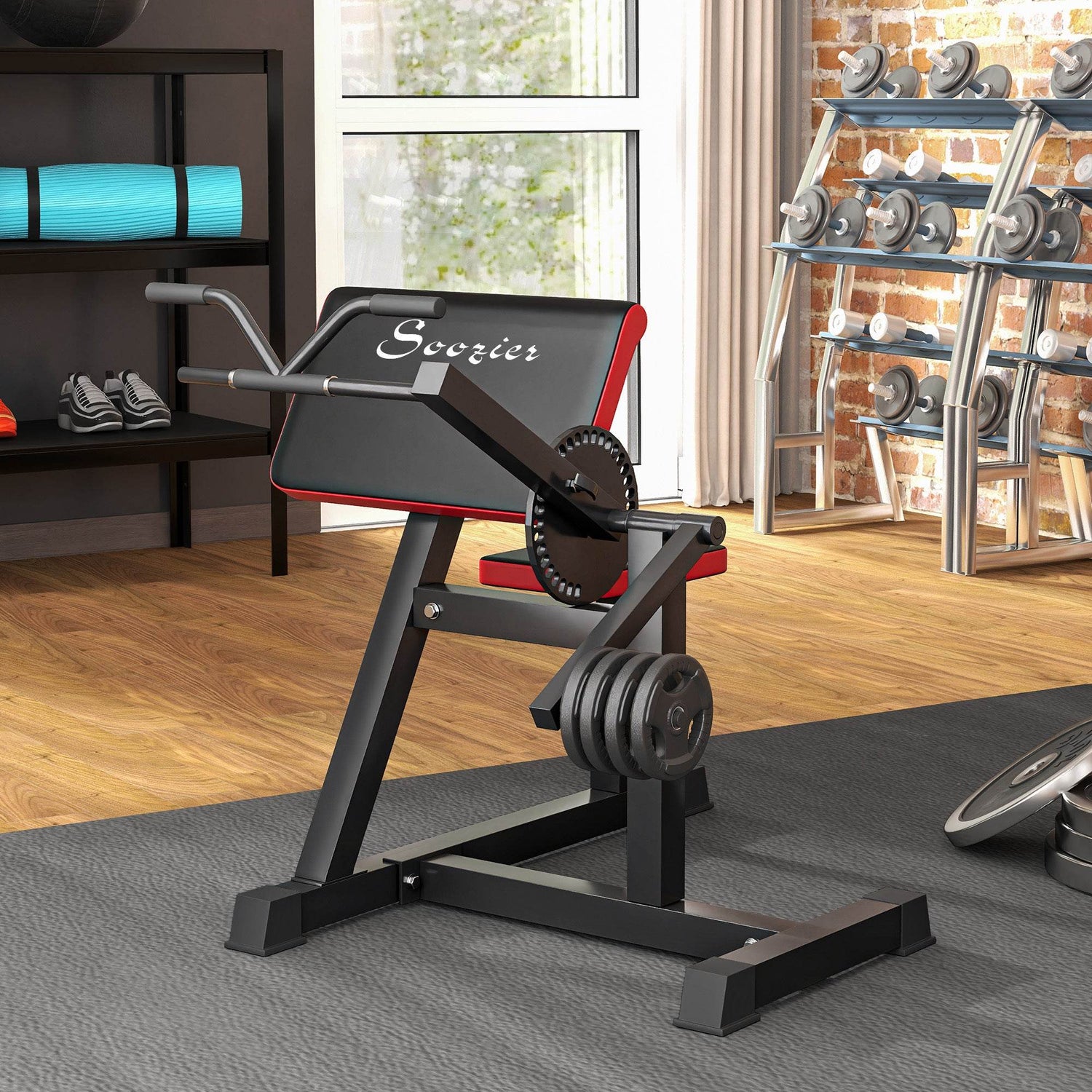 MLNshops Adjustable Bicep Curl Machine Preacher Bench