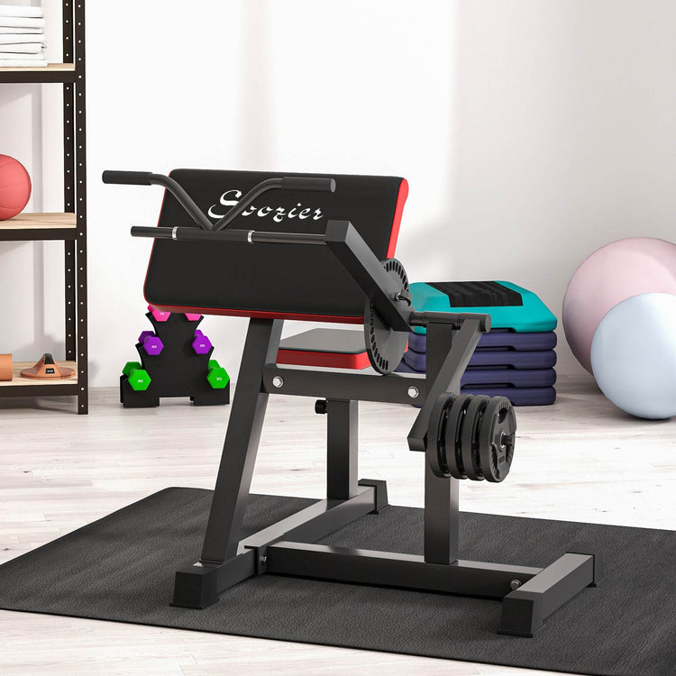 MLNshops Adjustable Bicep Curl Machine Preacher Bench