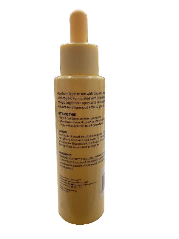 MLNshops Vitamin C Face and Body Oil for Radiance