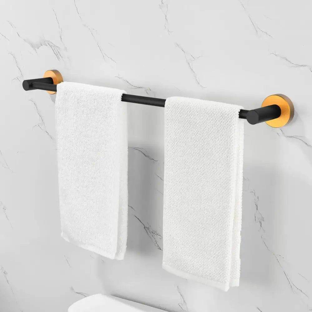 mlnshops Space Aluminum Towel Bar Set 6 Pcs - Modern Style - MLNshops