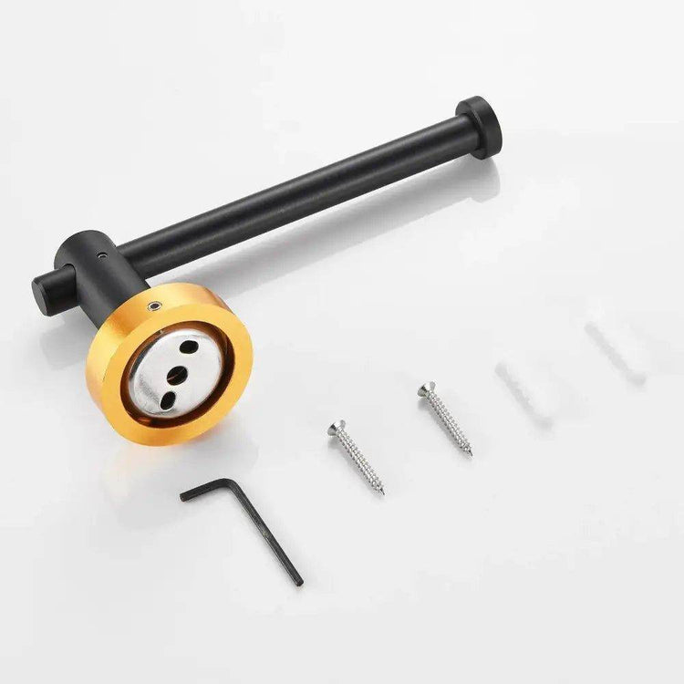 mlnshops Space Aluminum Towel Bar Set 6 Pcs - Modern Style