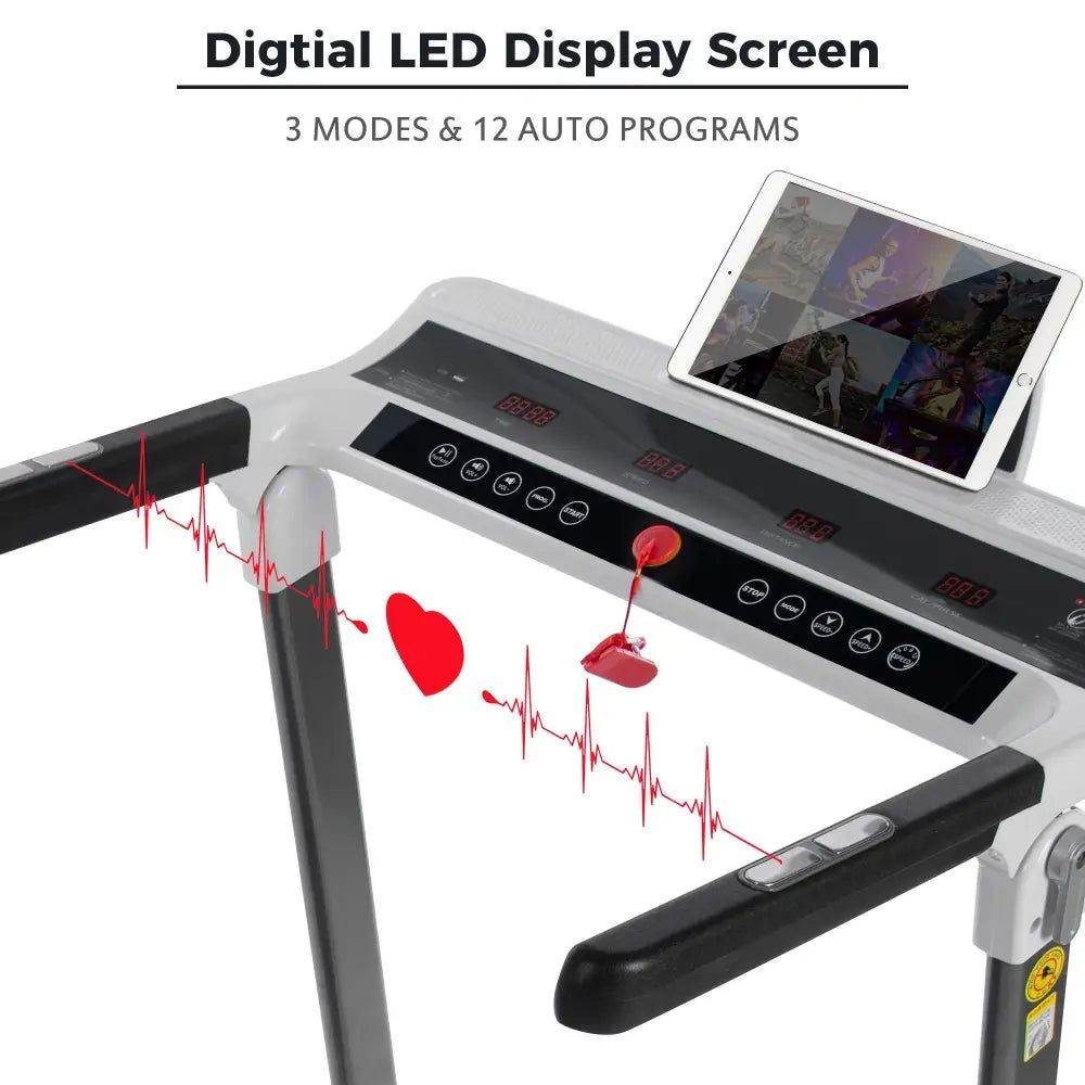 MLNshops Portable Treadmill for Home - Compact & Foldable