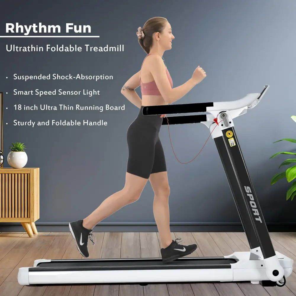 MLNshops Portable Treadmill for Home - Compact & Foldable