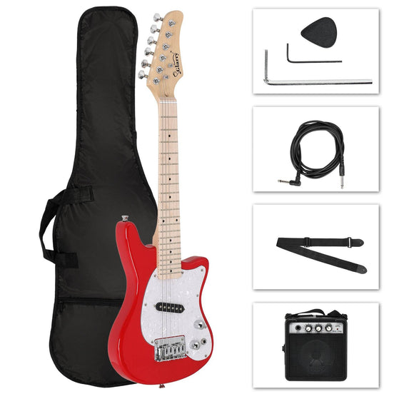 Electric Guitar Starter Kit with Amplifier & Accessories