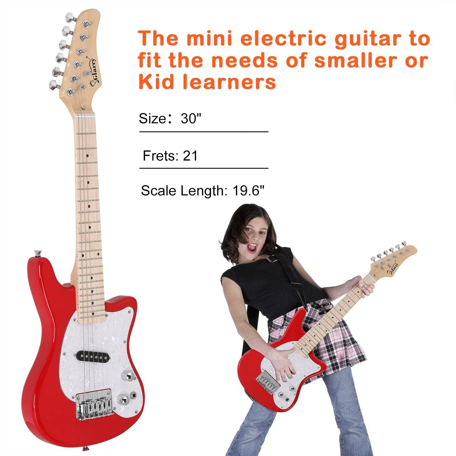 Electric Guitar Starter Kit with Amplifier & Accessories