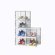 mlnshops Stackable Shoe Storage Boxes Organizer Rack