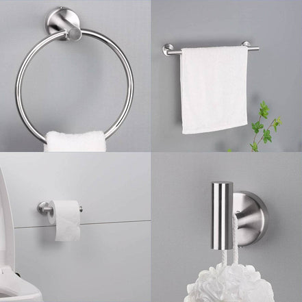 MLNshops Stainless Steel Bathroom Towel Rack Set