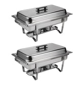 MLNshops Buffet Catering Dish Set with Outdoor Party Food Warmers Default