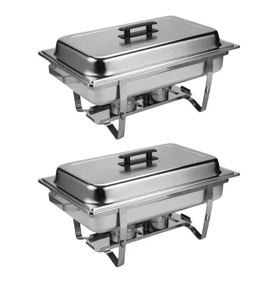 MLNshops Buffet Catering Dish Set with Outdoor Party Food Warmers Default