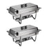 MLNshops Buffet Catering Dish Set with Outdoor Party Food Warmers Default