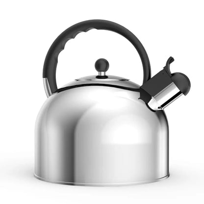 Stainless Steel Whistling Tea Kettle, 3.17 Quart, Teapot for Stove top with Wide Mouth, Easy Pouring Spout and Ergonomic Handle, Silver MLNshops]