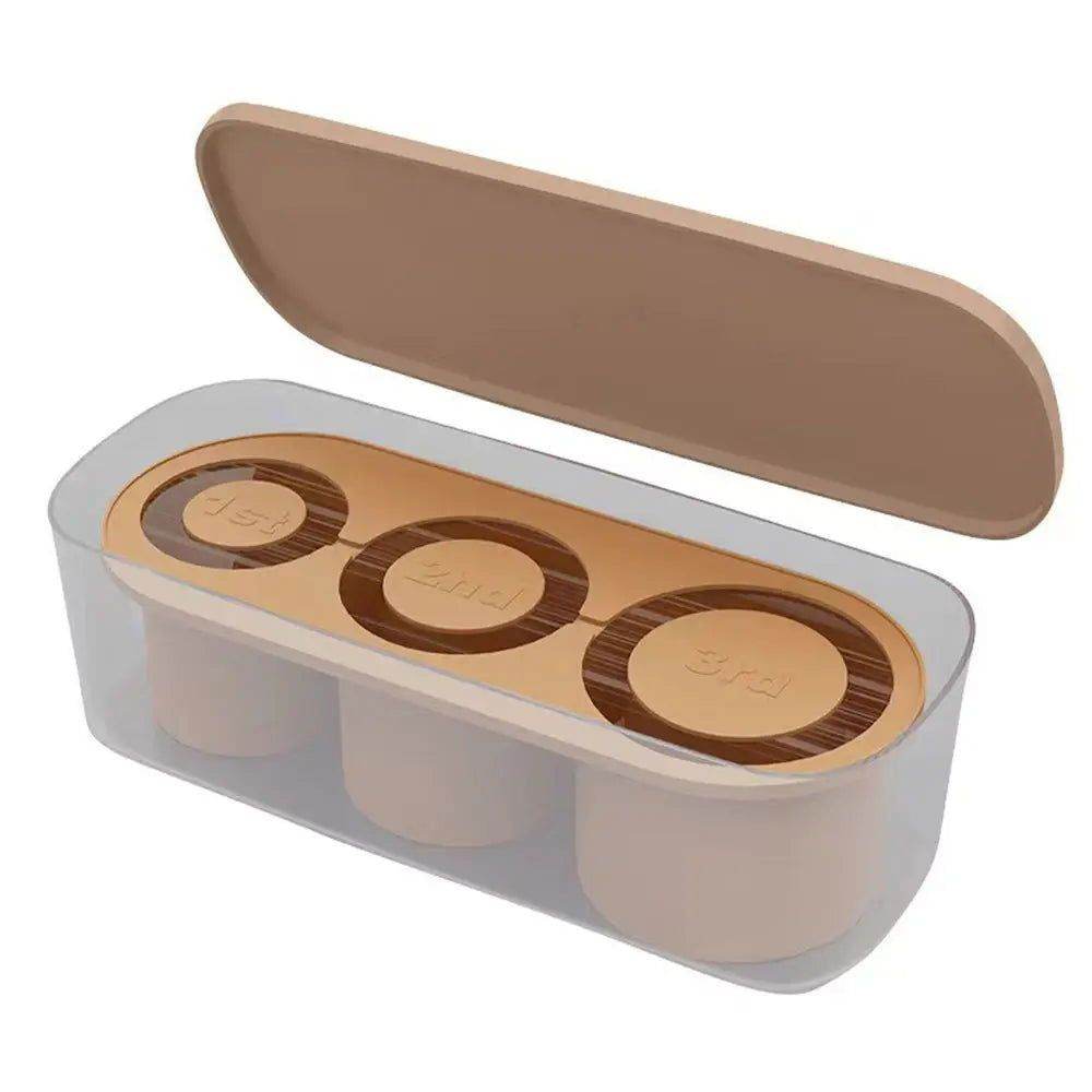 MLNshops Stanley Cup Ice Cube Maker for Effortless Ice Brown