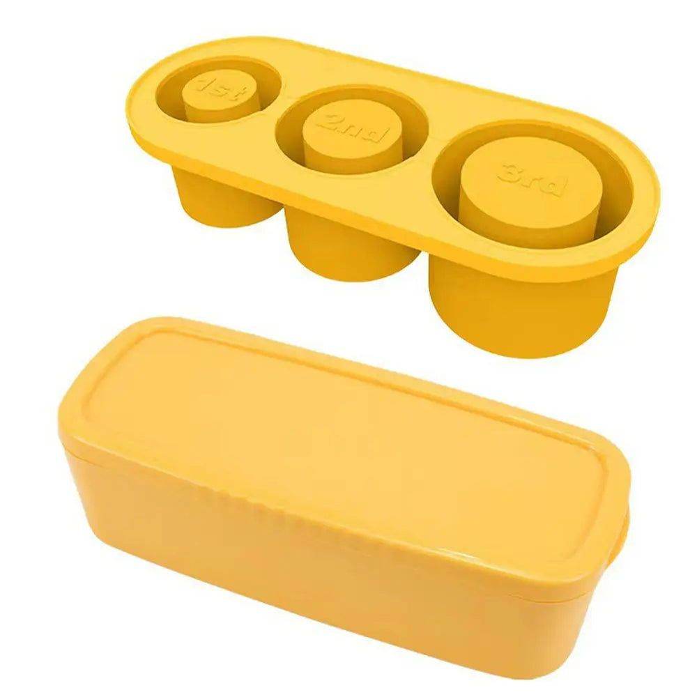 MLNshops Stanley Cup Ice Cube Maker for Effortless Ice Yellow