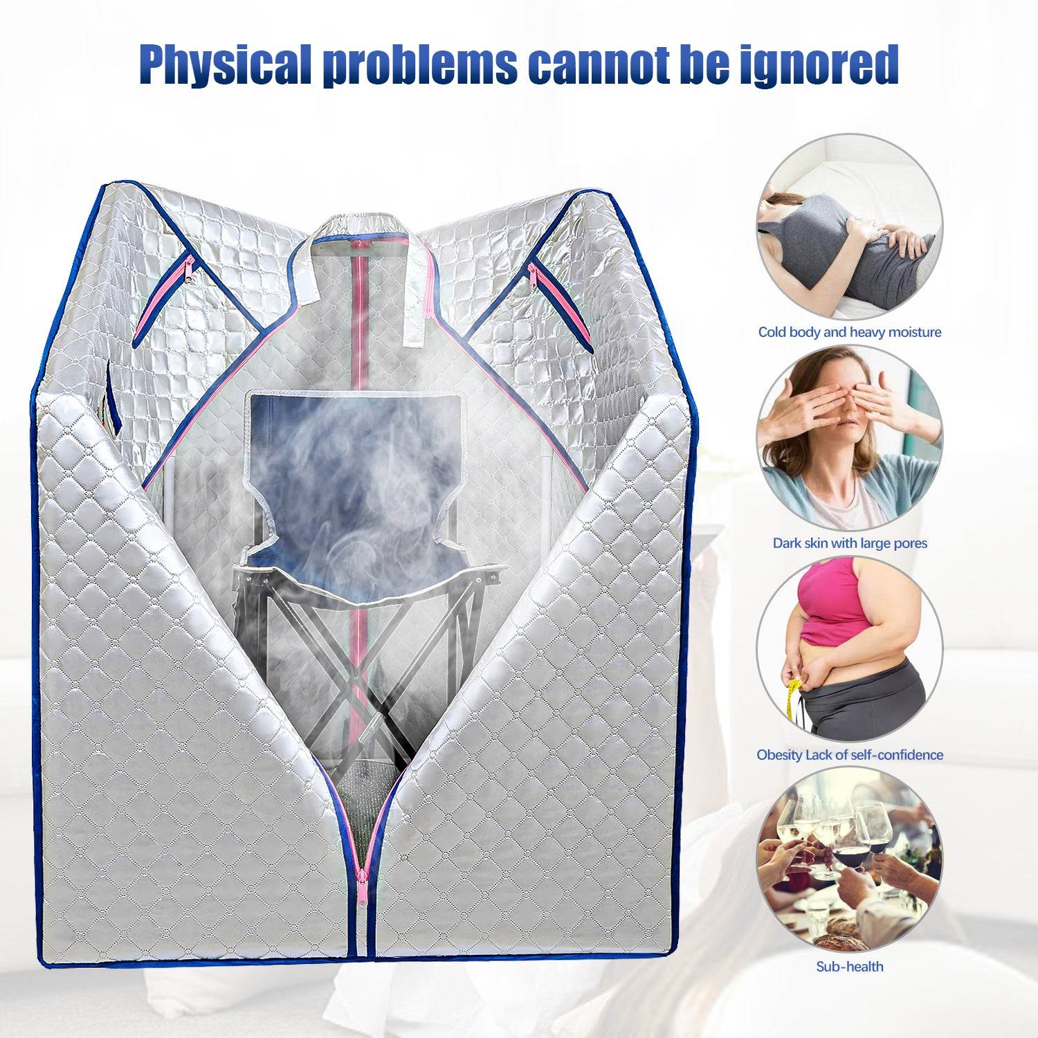 MLNshops Steam Sauna Tent - portable home sauna for sale