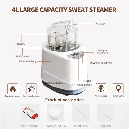 MLNshops portable home steam sauna Tent & Heater Kit