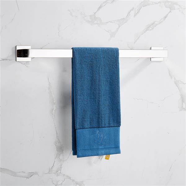 MLNshops Bathroom Towel Rack Set with Strong Adhesive Toilet Paper Holder