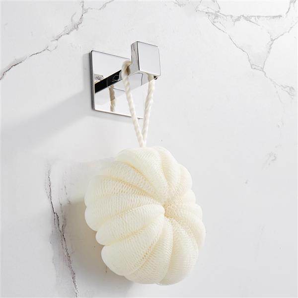 MLNshops Bathroom Towel Rack Set with Strong Adhesive Toilet Paper Holder