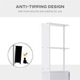 MLNshops Stylish Bathroom Storage Cabinet with Shelves
