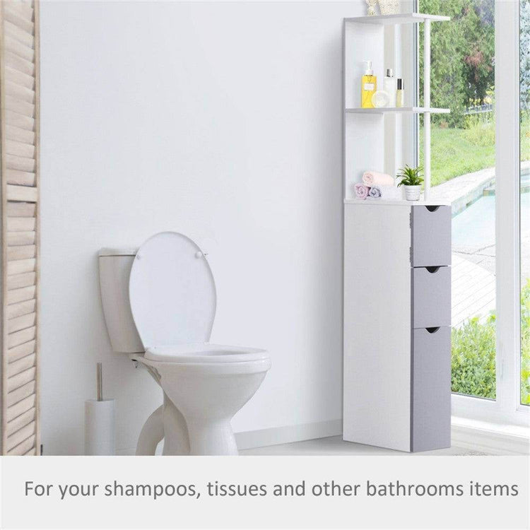 MLNshops Stylish Bathroom Storage Cabinet with Shelves