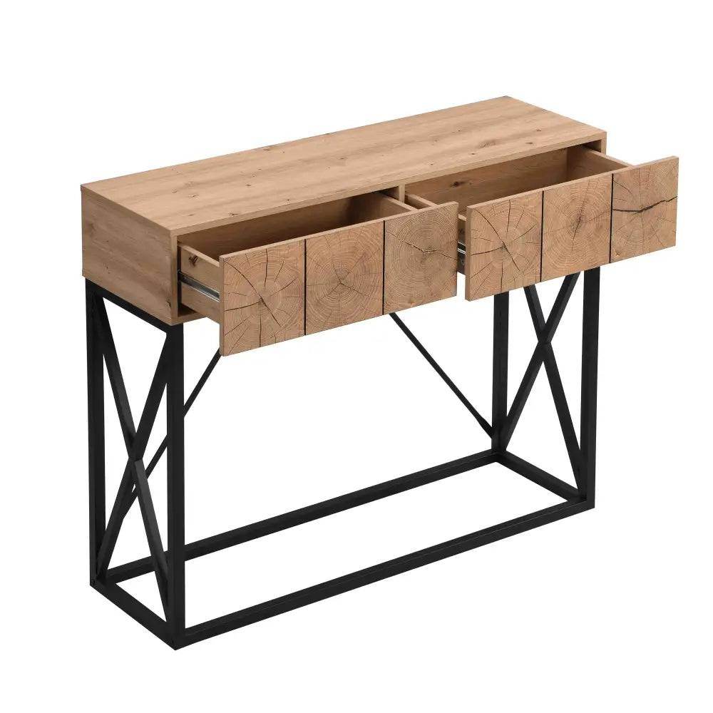 MLNshops Stylish Living Room Console Table with Drawers