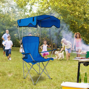 mlnshops Sun Protection Camping Chair with Canopy