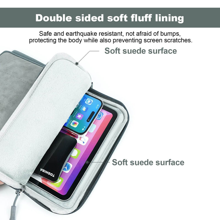mlnshops Tablet Sleeve with Pocket - Stylish Protection
