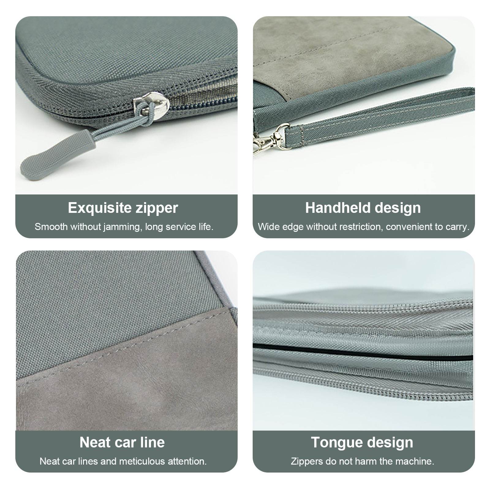 mlnshops Tablet Sleeve with Pocket - Stylish Protection