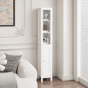 MLNshops Tall Bathroom Storage Cabinet - Stylish & Functional