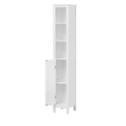 MLNshops Tall Bathroom Storage Cabinet - Stylish & Functional