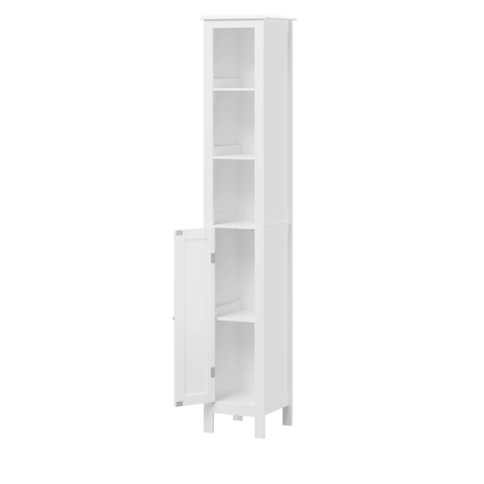 MLNshops Tall Bathroom Storage Cabinet - Stylish & Functional