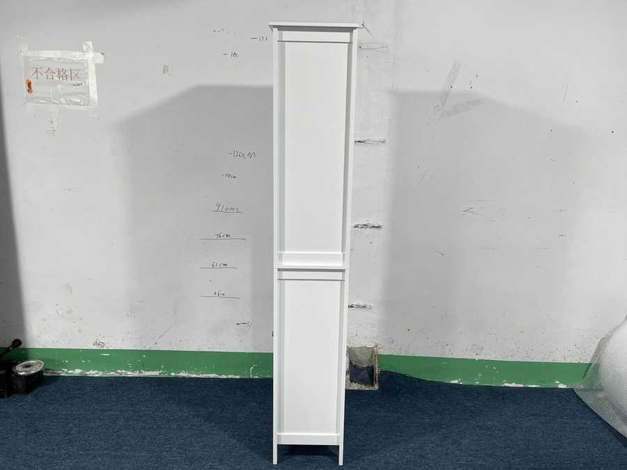 MLNshops Tall Bathroom Storage Cabinet - Stylish & Functional