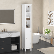 MLNshops Tall Bathroom Storage Cabinet - Stylish & Functional Default