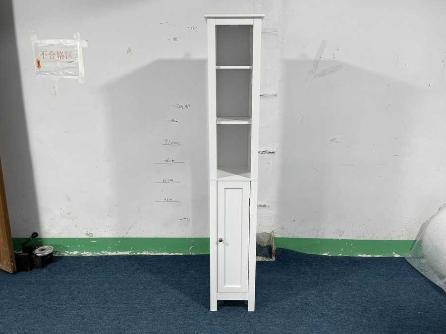 MLNshops Tall Bathroom Storage Cabinet - Stylish & Functional
