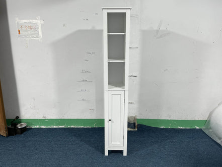MLNshops Tall Bathroom Storage Cabinet - Stylish & Functional