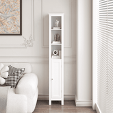 MLNshops Tall Bathroom Storage Cabinet - Stylish & Functional