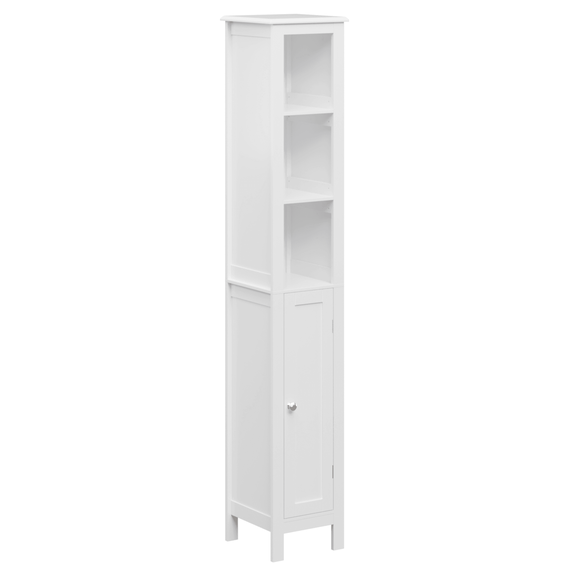 MLNshops Tall Bathroom Storage Cabinet - Stylish & Functional