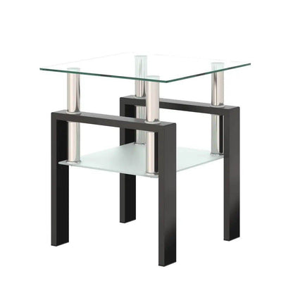 MLNshops Tempered Glass Coffee Table for Modern Living