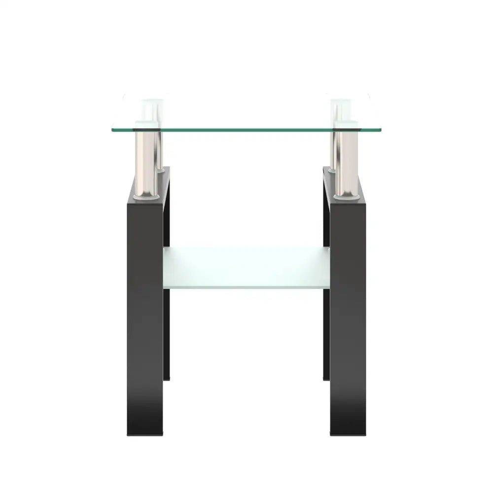 MLNshops Tempered Glass Coffee Table for Modern Living