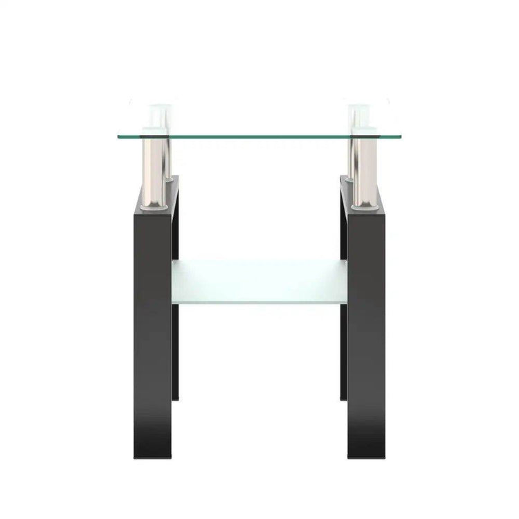 MLNshops Tempered Glass Coffee Table for Modern Living